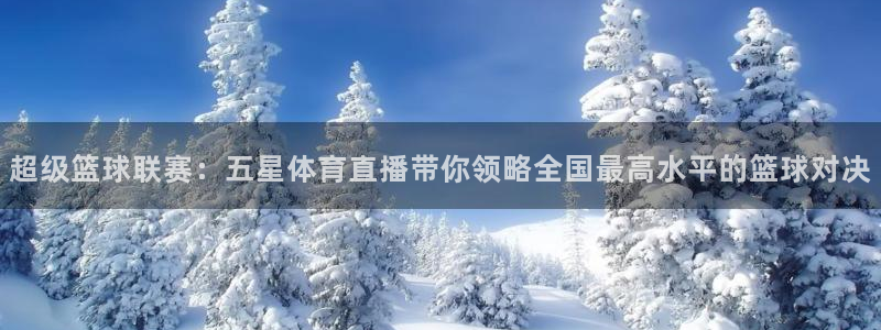 黑白体育直播nba：超级篮球联赛：五星体育直播带你领略全国最高水平的篮球对决